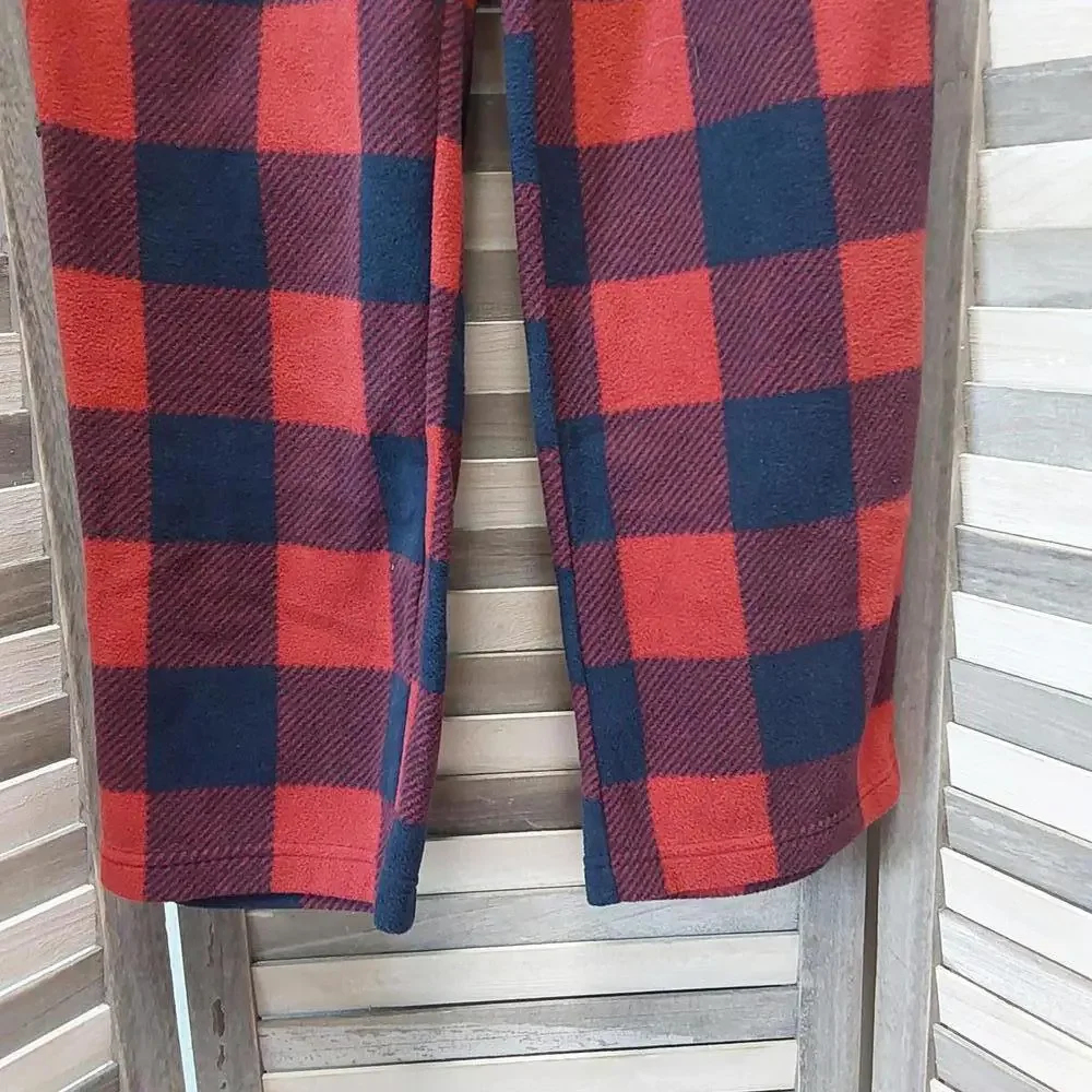 Cozy Red and Navy Plaid Lounge Pants | Goodfellow | S